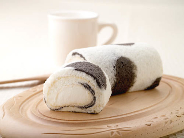 牧場のロールケーキ